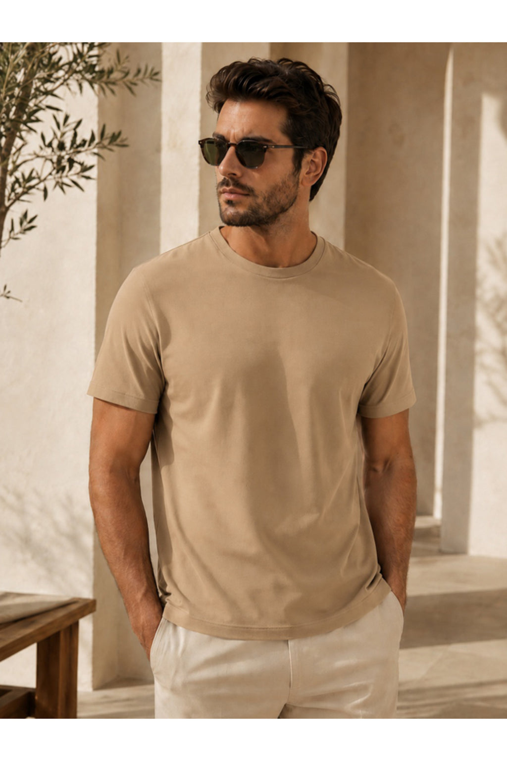Erkek Unisex Siyah %100 Pamuk Slim Fit Bisiklet Yaka Basic Tişört