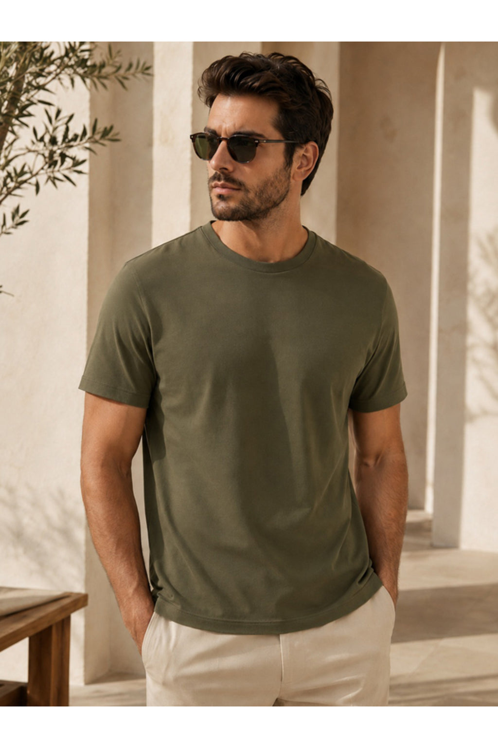 Erkek Unisex Siyah %100 Pamuk Slim Fit Bisiklet Yaka Basic Tişört