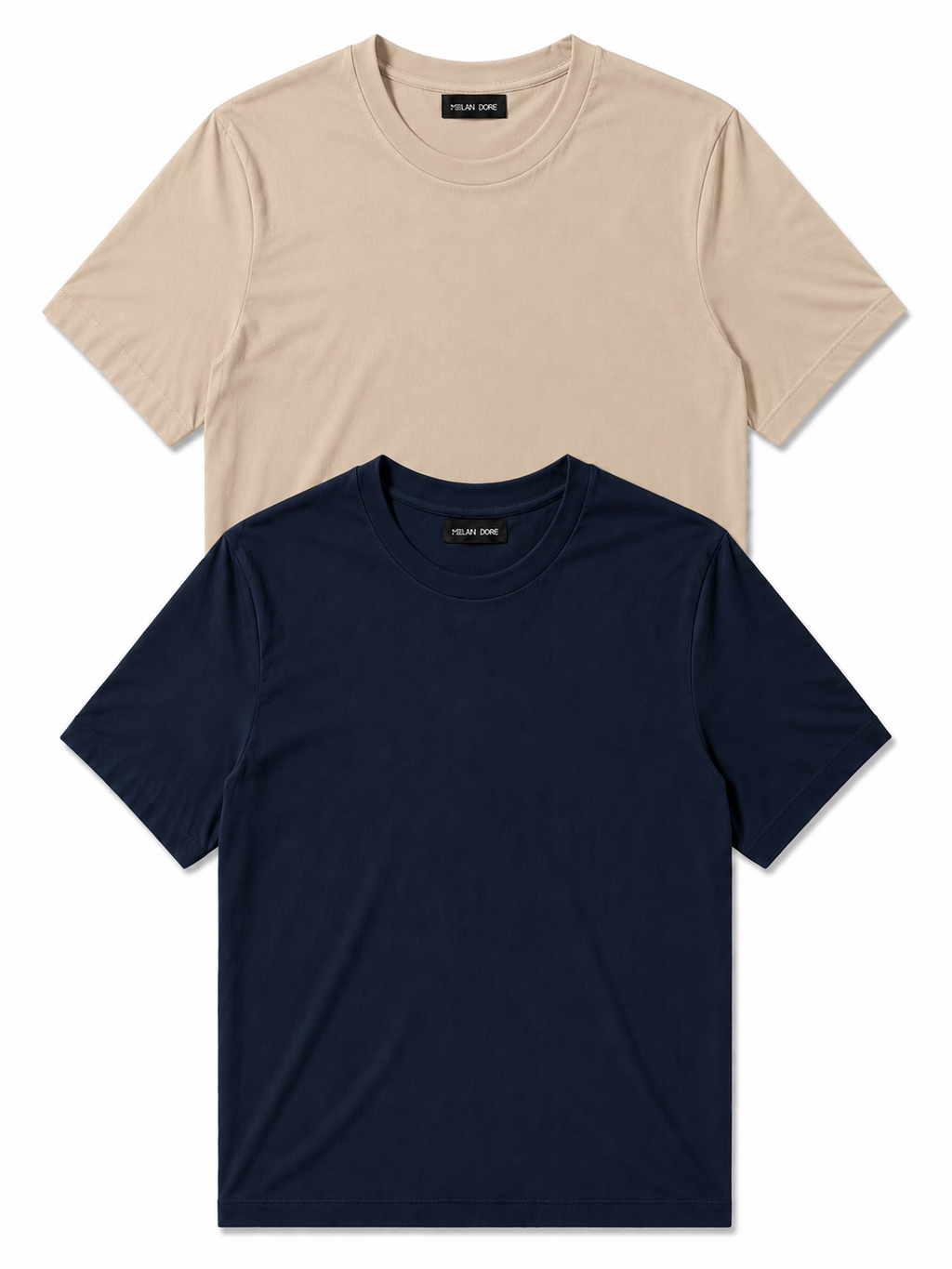 2 Adet Erkek Slim Fit %100 Pamuk Siyah T-Shirt