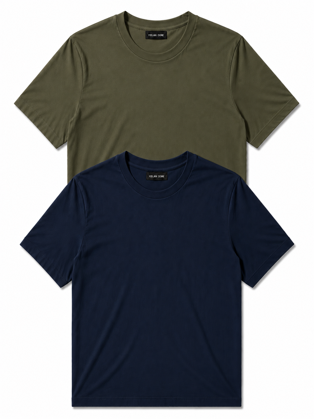 2 Adet Erkek Slim Fit %100 Pamuk Siyah T-Shirt