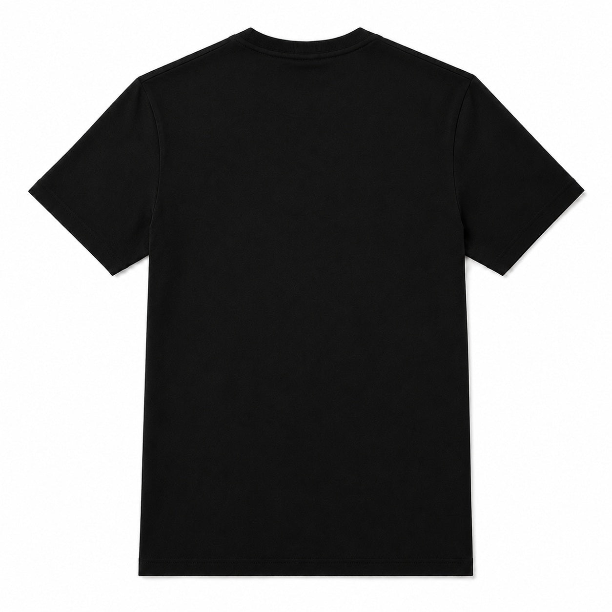 Erkek Slim Fit %100 Pamuk Siyah T-Shirt